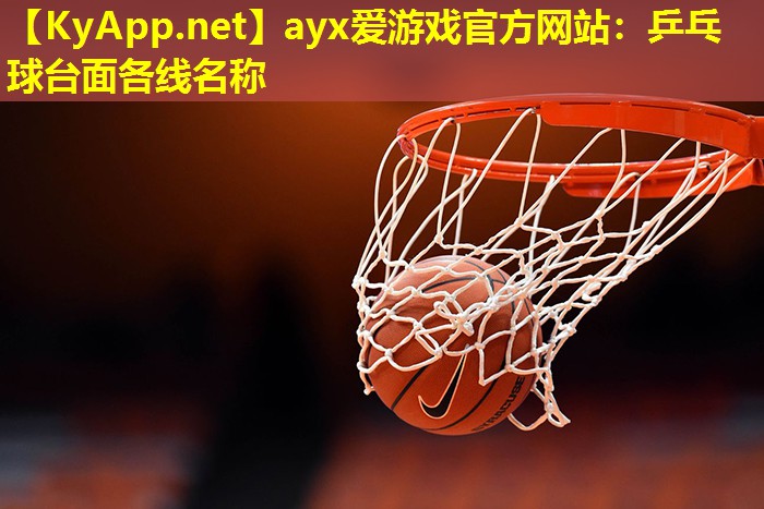 ayx爱游戏官方网站：乒乓球台面各线名称