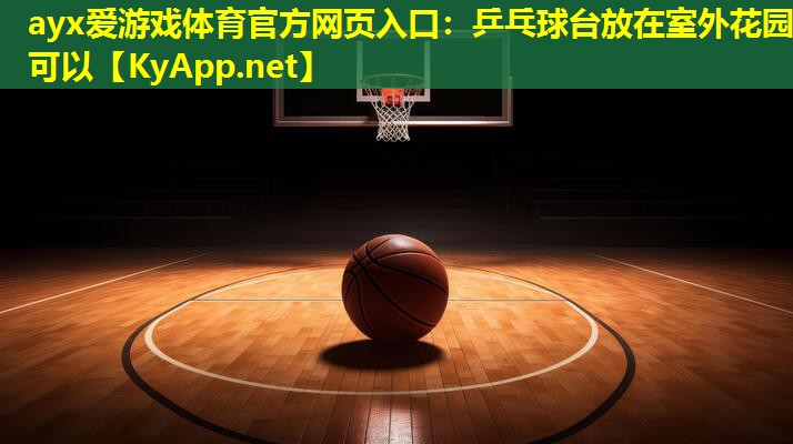 ayx爱游戏体育官方网页入口：乒乓球台放在室外花园可以