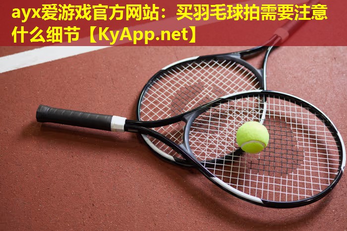 买羽毛球拍需要注意什么细节